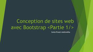 Conception de sites web avec Bootstrap <Partie 1/>