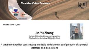TimeMan Seminar - Jin-Yu Zhang